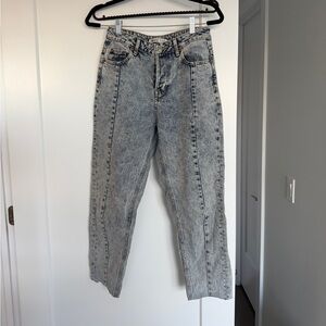 ZARA Basic Z1975 Denim Light Wash Cropped Jeans (Size US 4 / EU 36)